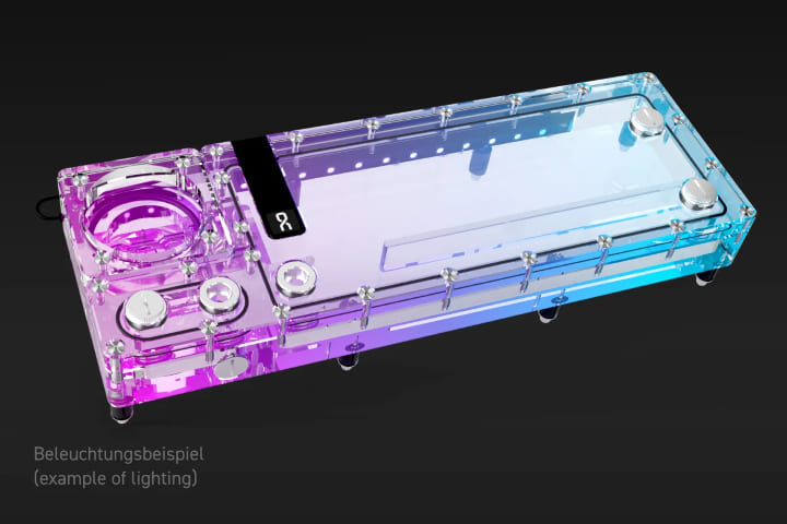 Alphacool Core Flat Reservoir 360 Right D5/VPP - Ss pompe  (15486) - Achat / Vente Accessoires watercooling sur grosbill.com - 3