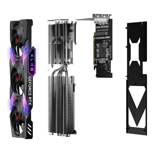 PNY RTX 4070 Ti SUPER 16G XLR8 Gaming VERTO EPIC-X - Carte graphique - 7