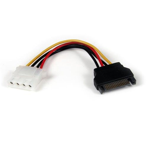 Grosbill Connectique PC StarTech 6in SATA to LP4 Power Cable Adapter F/M