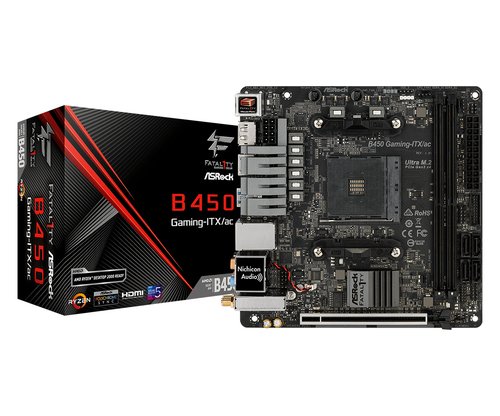 Fatal1ty B450 Gaming-ITX/ac - Achat / Vente sur grosbill.com - 0