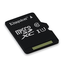 Grosbill Carte mémoire Kingston Micro SDXC 64Go Class 10 + Adapt SDC10G2/64GB