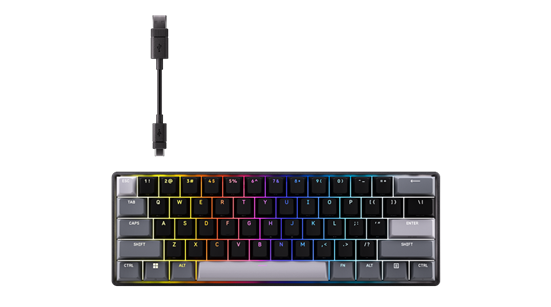 Corsair Clipper Pro Mini 60 - Clavier PC Corsair - grosbill.com - 0