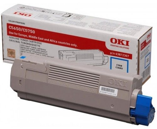 Oki - Cyan - 43872307 - Achat / Vente Consommable imprimante sur grosbill.com - 0