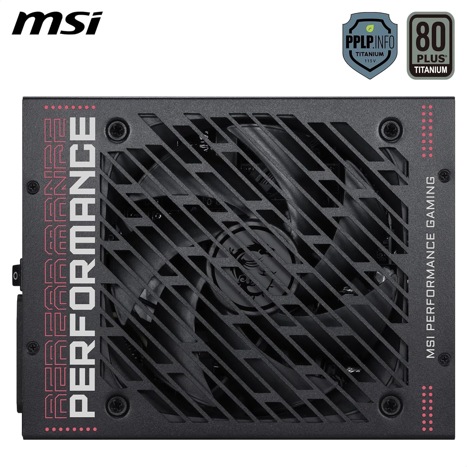 MSI 80 Plus Titanium (1600W) - Alimentation MSI - grosbill.com - 2