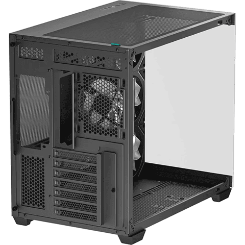 Deepcool CG530 4F Noir+MPG A1000GS PCIE5+WaterForce X 240 Noir - Boîtier PC - 5