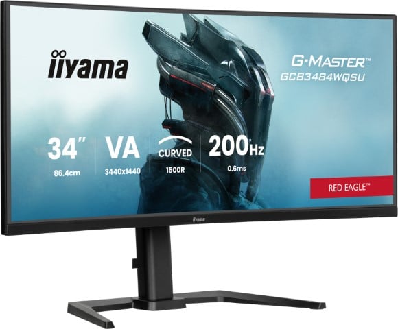 Iiyama 34 pouces  GCB3484WQSU-B2 - Ecran PC Iiyama - grosbill.com - 2