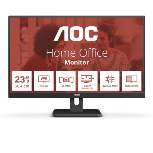 AOC 24E3UM 24 Full HD 4 ms Black
