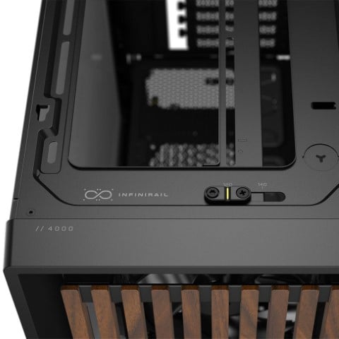 Corsair FRAME 4000D WOOD RS Noir Marron - Boîtier PC Corsair - 6