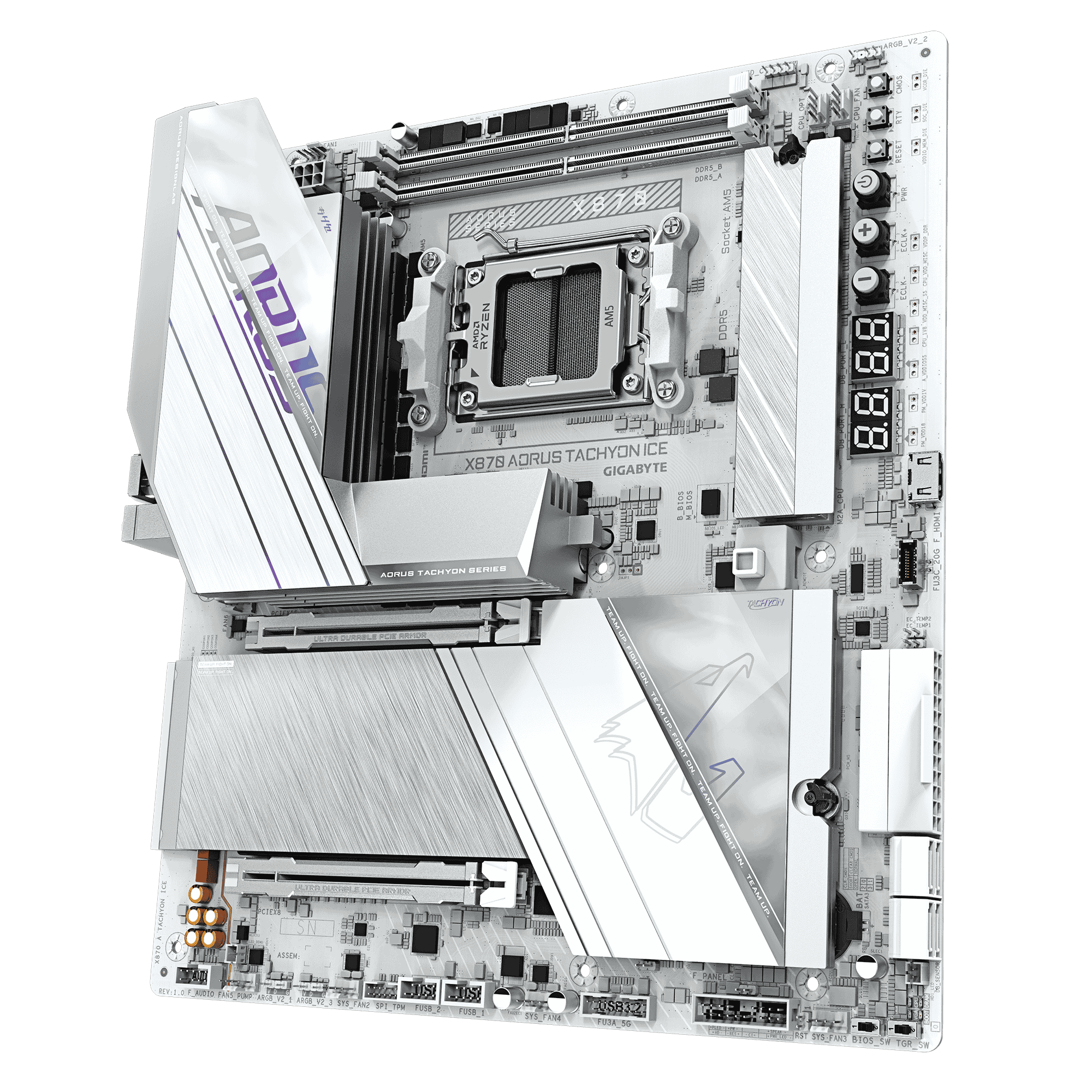 Gigabyte X870 AORUS TACHYON ICE ATX  - Carte mère Gigabyte - 3
