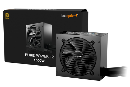 be quiet! 80+ Gold (1000W) - Alimentation be quiet! - grosbill.com - 2