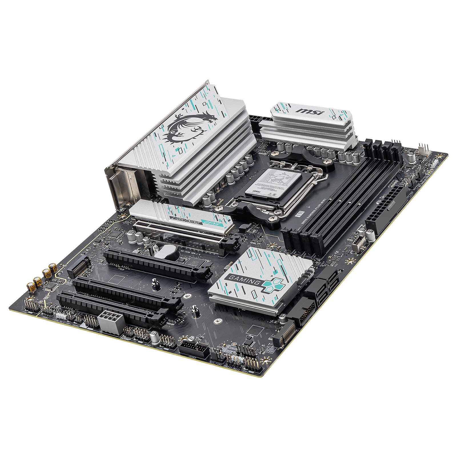 9060XT Pulse + 7800X3D + B850 + 2x16Go + 750W - grosbill.com - 3