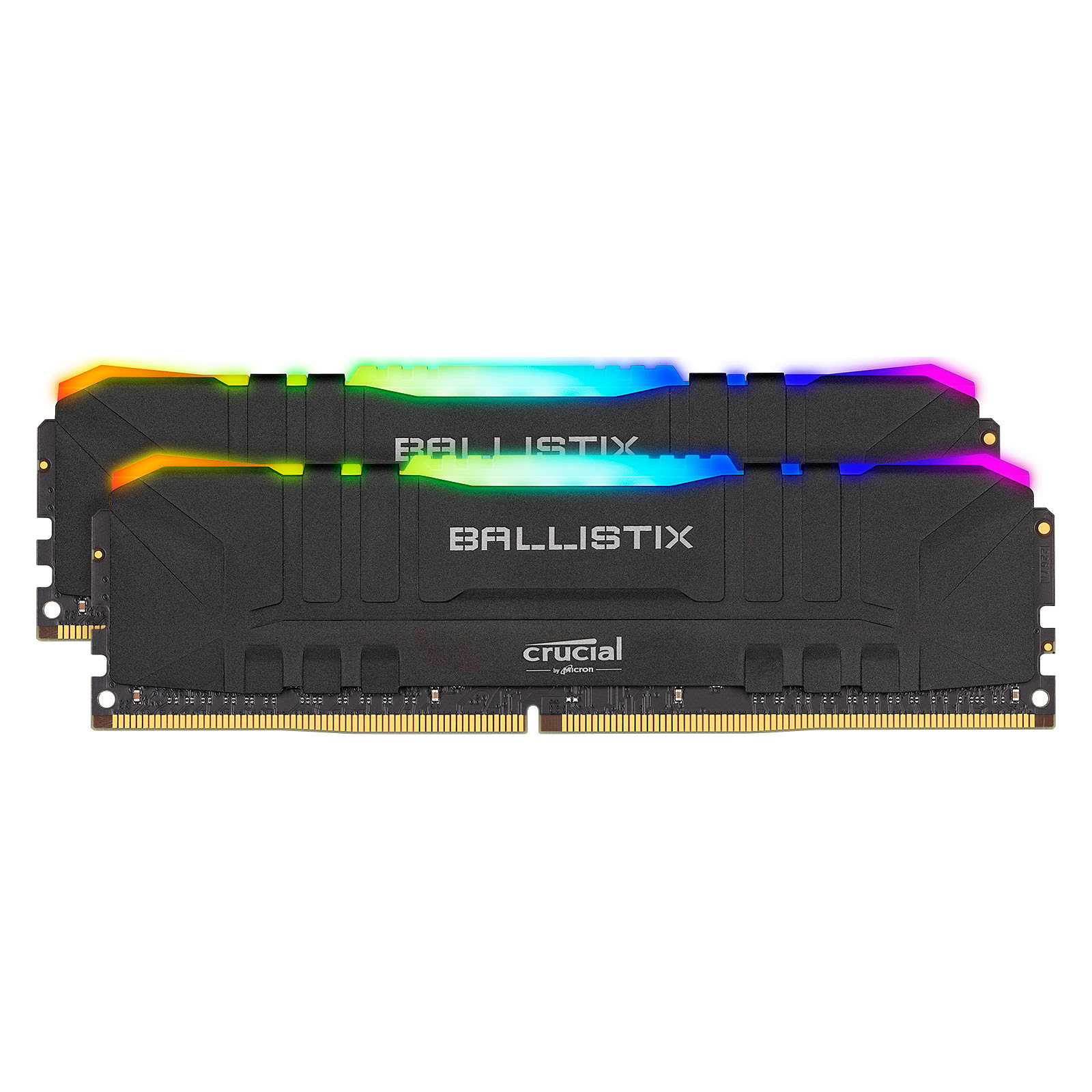 Ballistix Black RGB 16Go (2x8Go) DDR4 3200MHz - Mémoire PC Ballistix sur grosbill.com - 4