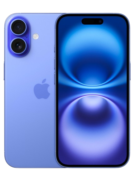 Apple iPhone 16 128Go - Bleu  - Téléphonie Apple - grosbill.com - 0
