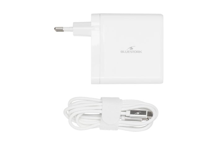 Bluestork Alimentation 65W/USB C/Blanc (PW-NB-65-C-W) - Achat / Vente Accessoire alimentation sur grosbill.com - 1