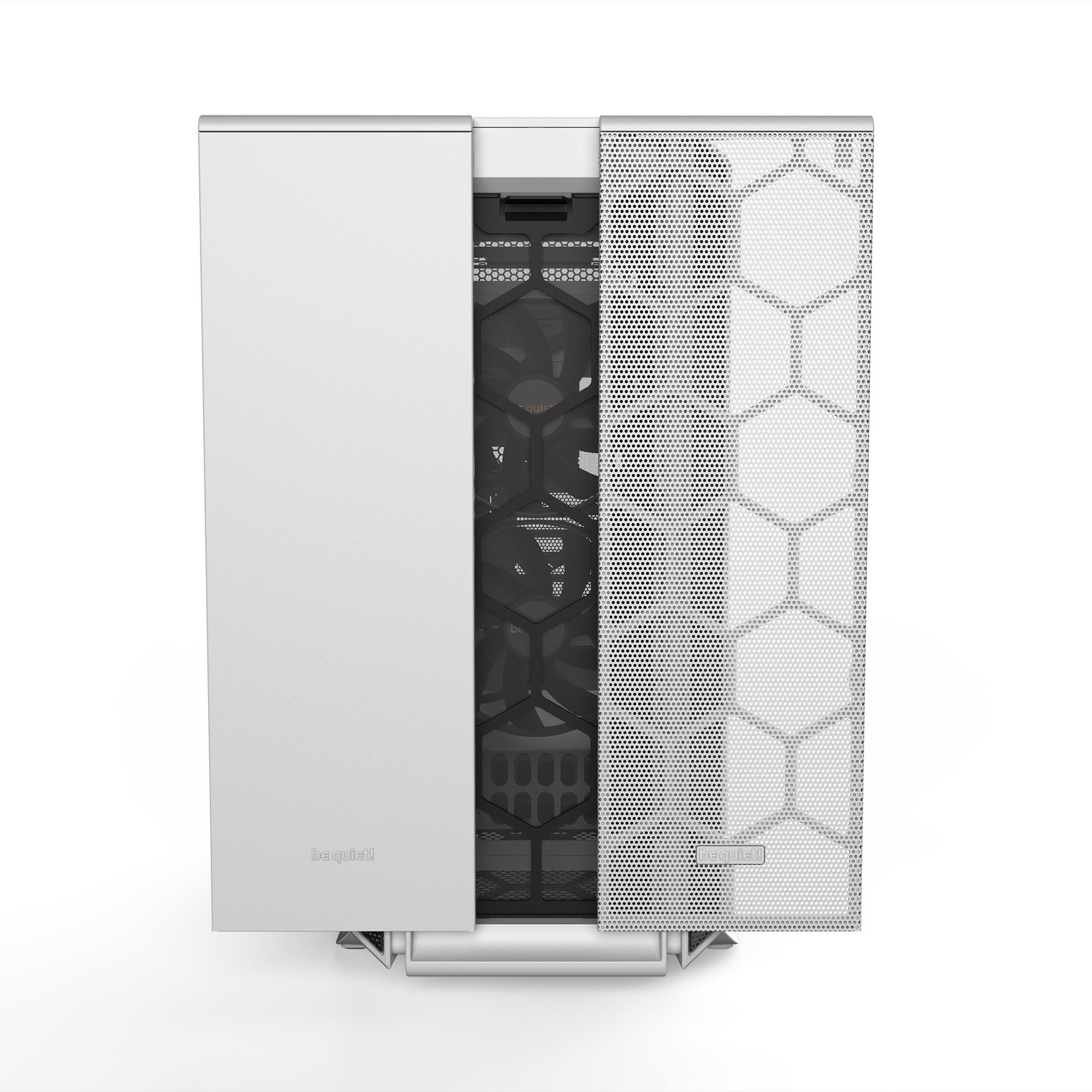 be quiet! Silent Base 802 White Window BGW40 Blanc - Boîtier PC - 1