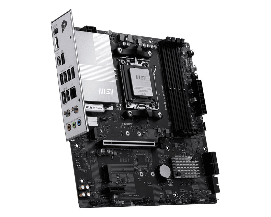 MSI PRO B840M-P WIFI6E Micro-ATX  - Carte mère MSI - grosbill.com - 2