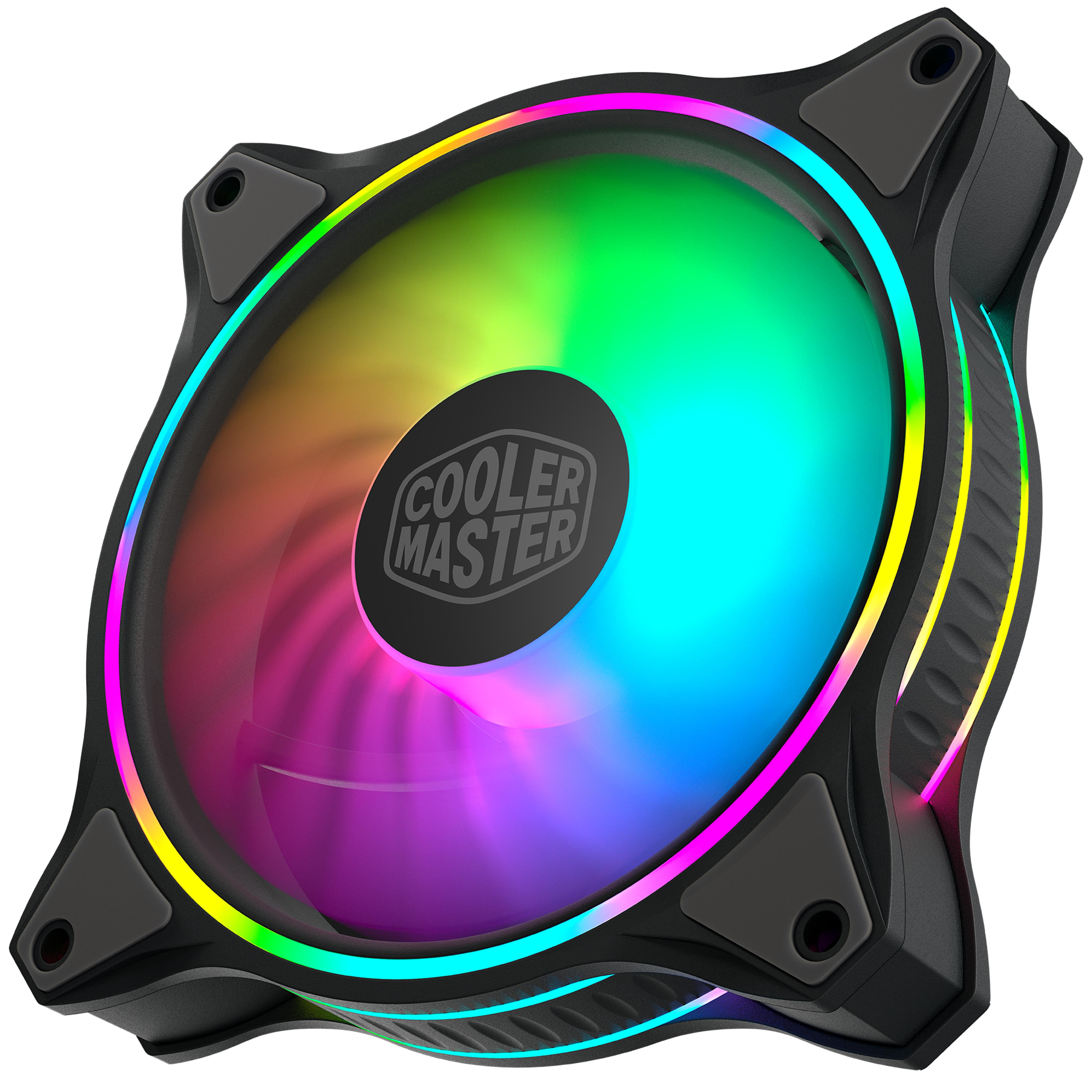 Cooler Master MasterFan MF120 Halo Noir ARGB - Ventilateur boîtier - 1