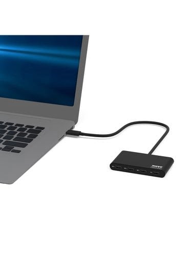 USB HUB TYPE C - 4 PORTS TYPE C - Connectique PC - grosbill.com - 3