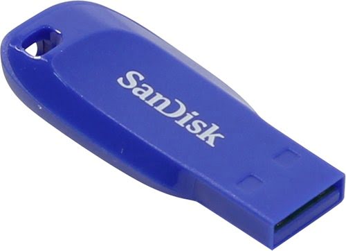 Cruzer Blade 64GB Electric Blue - Achat / Vente sur grosbill.com - 0