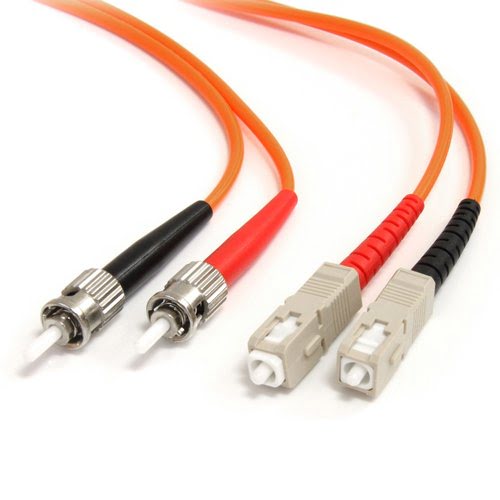 2m Multimode Fiber Patch Cable ST - SC - Achat / Vente sur grosbill.com - 0