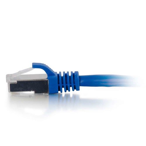 Cbl/15m CAT6A Shielded Patch Cable Blue - Achat / Vente sur grosbill.com - 1