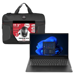 PC portable Lenovo V15 G4 15.6" FHD/i5-13420H/8Go/256Go/W11 + Premium Pack Sacoche 15.6" et Souris sans fil Grosbill
