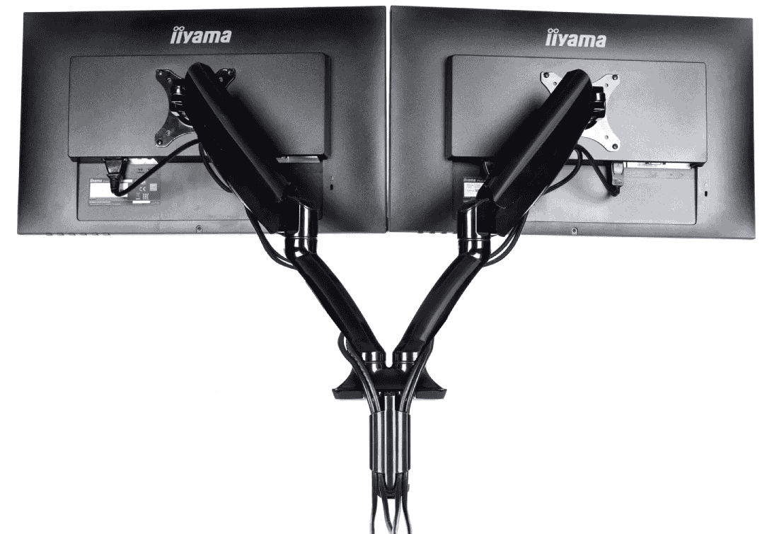 DS3002C-B1 Bras pneumatique deux moniteurs 27" max - Accessoire écran - 8