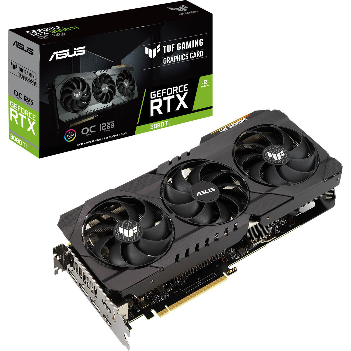 Asus TUF-RTX3080TI-O12G-GAMING LHR  - Carte graphique Asus - 0