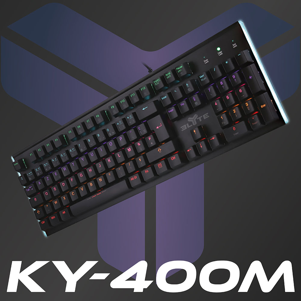 ELYTE KY-400M Mécanique - Clavier PC ELYTE - grosbill.com - 2