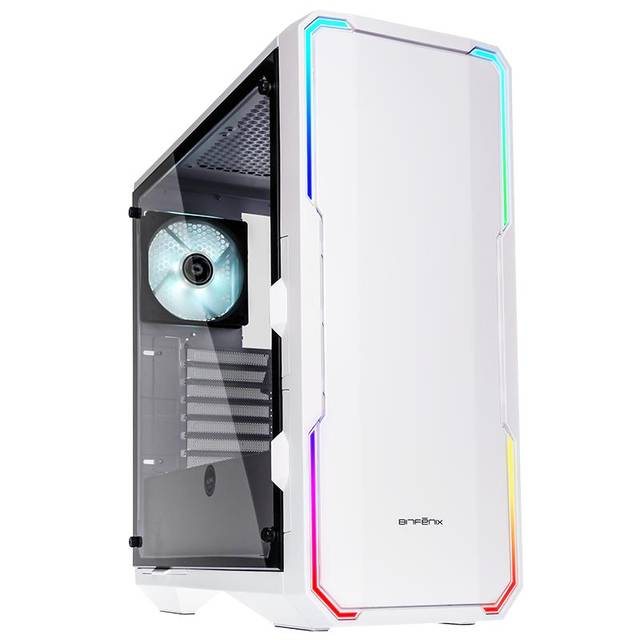 BitFenix Enso Blanc Blanc - Boîtier PC BitFenix - grosbill.com - 0
