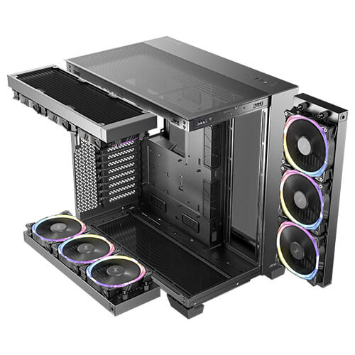 Antec C8 Black Noir - Boîtier PC Antec - grosbill.com - 21