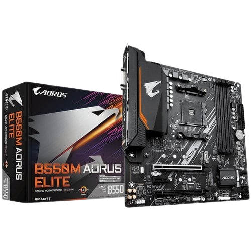 Gigabyte B550M AORUS ELITE Micro-ATX  - Carte mère Gigabyte - 0
