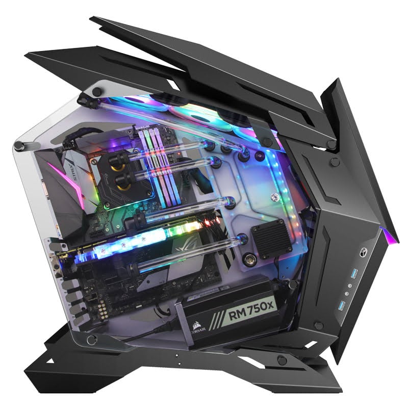 Jonsbo MOD 3 Showcase Noir - Boîtier PC Jonsbo - grosbill.com - 1