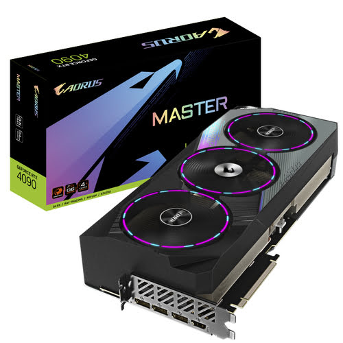 Grosbill Carte graphique Gigabyte AORUS GeForce RTX 4090 MASTER 24G