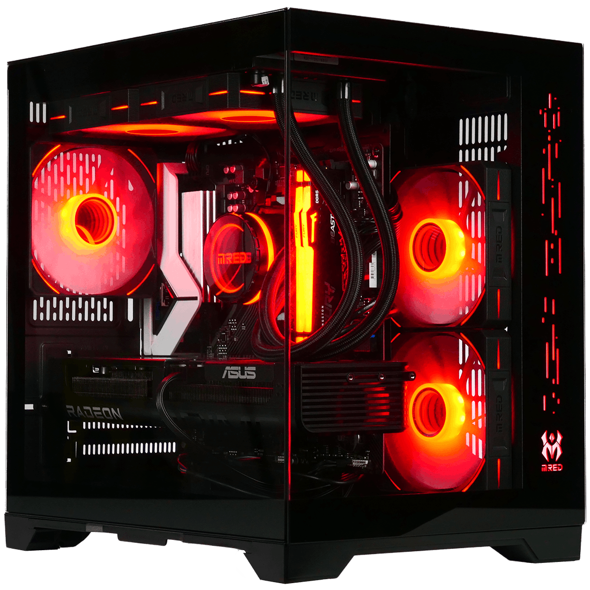 Grosbill FIRE - R7-8700F/9060XT-16Go/32Go/1To (PCG-10603083) - Achat / Vente PC Fixe sur grosbill.com - 0