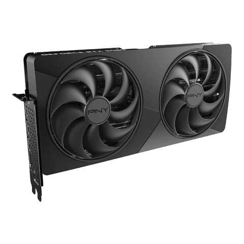 PNY GeForce RTX 5080 16Go Slim Dual Fan Overclocked - Carte graphique - 9