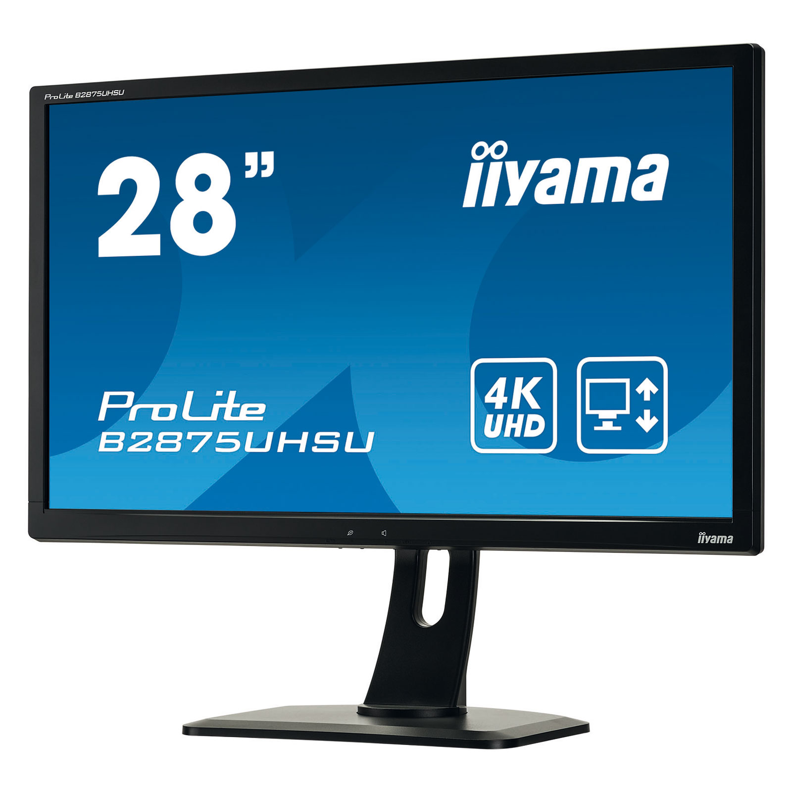 Iiyama 28"  B2875UHSU-B1-- - Ecran PC Iiyama - grosbill.com - 3