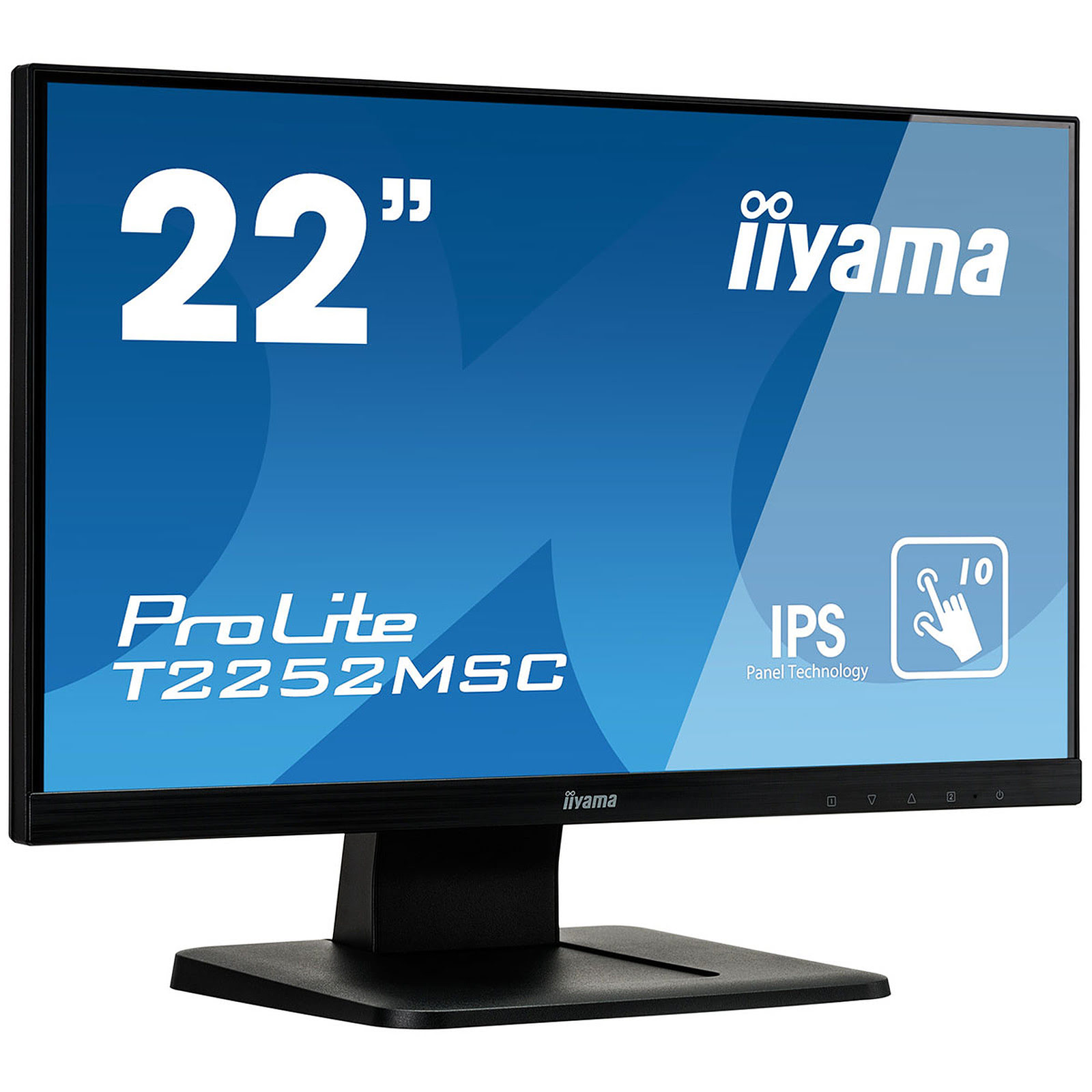 Iiyama 22"  T2252MSC-B1 - Ecran PC Iiyama - grosbill.com - 4