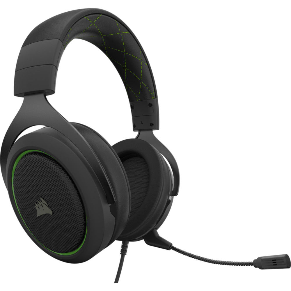 Corsair HS50 PRO STEREO Green Stereo Vert - Micro-casque - 3