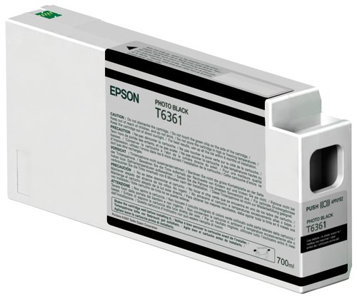 Epson Ink/T636100 Ultrachrome HDR 700ml PBK - Achat / Vente Consommable imprimante sur grosbill.com - 0