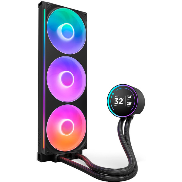 NZXT Kraken Elite 420 RGB V2 - 420mm - Noir - Watercooling NZXT - 2