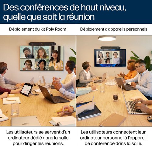 POLY STUDIO V52 USB VIDEO BAR - Achat / Vente sur grosbill.com - 6