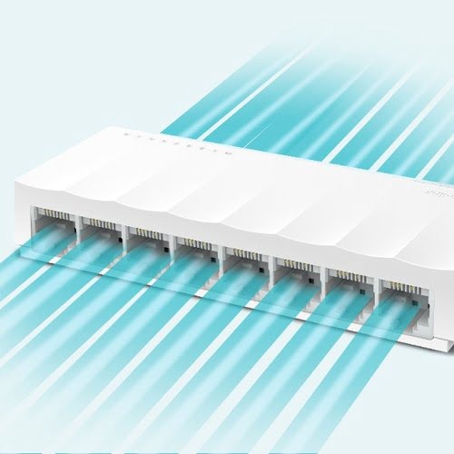8-Port 10/100Mbps Desktop Switch - Achat / Vente sur grosbill.com - 4