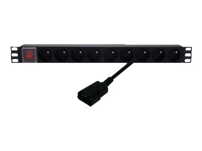 MCL Samar Réglette électrique rackable 9 prises + terre 16A (9A/RE-9) - Achat / Vente Réseau divers sur grosbill.com - 0