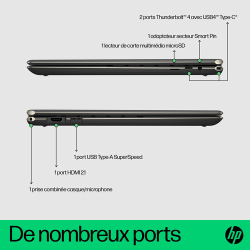 HP 7D0Y1EA - PC portable HP - grosbill.com - 15