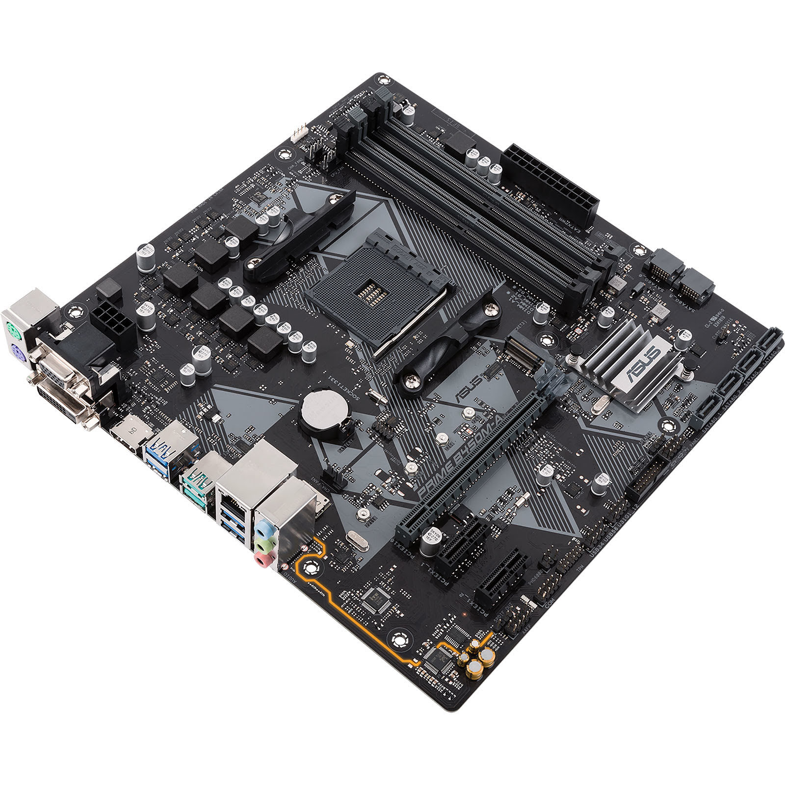 Asus PRIME B450M-A Micro-ATX  - Carte mère Asus - grosbill.com - 2