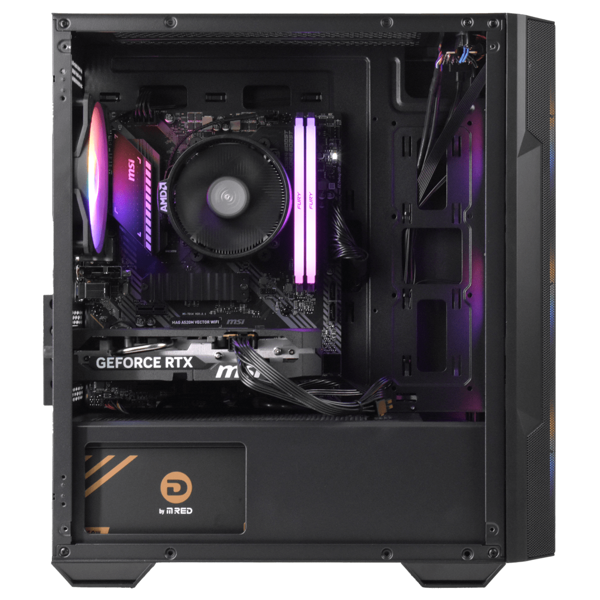 Grosbill PLAYBOX - R5-5500/5060/16Go/1To (0925-GB) (PCG-10602669) - Achat / Vente PC Fixe sur grosbill.com - 1