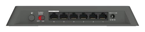 Switch D-Link Gamer 5 Ports 2,5G + 1 Ports 10G - DMS-106XT - 3