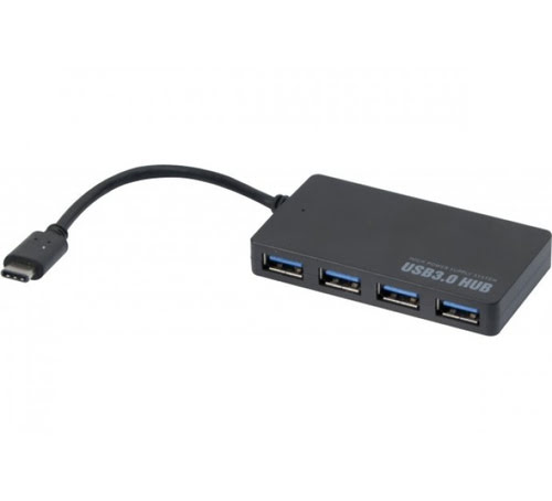 Grosbill USB Type C - 4x USB A 3.0 - Hub Grosbill - grosbill.com - 0