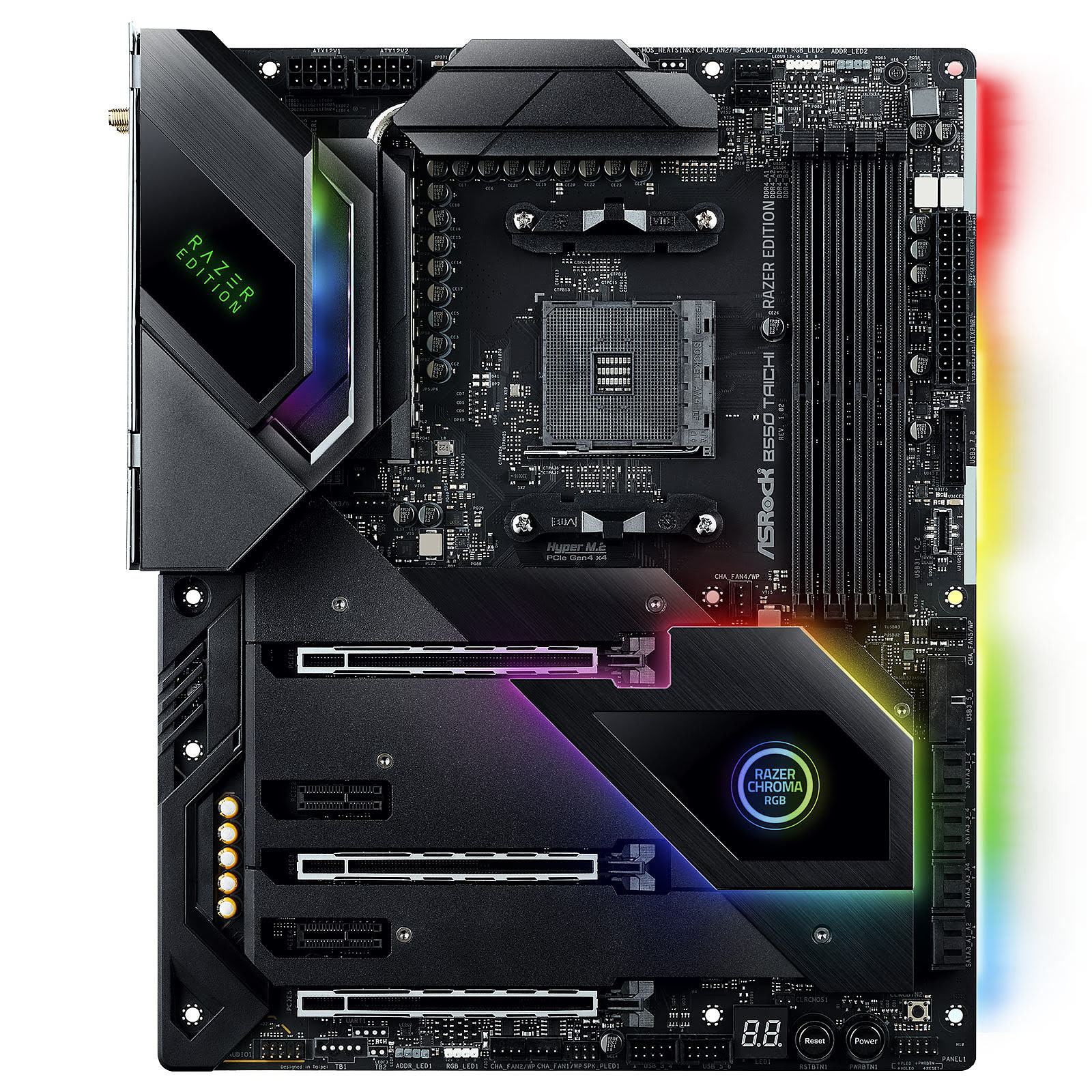 ASRock B550 TAICHI Razer Edition ATX  - Carte mère ASRock - 3